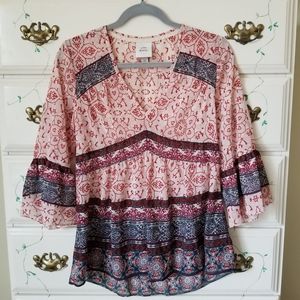 Sheer Boho Top